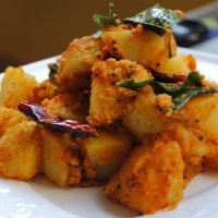 Mangalore Style Potato Sukke